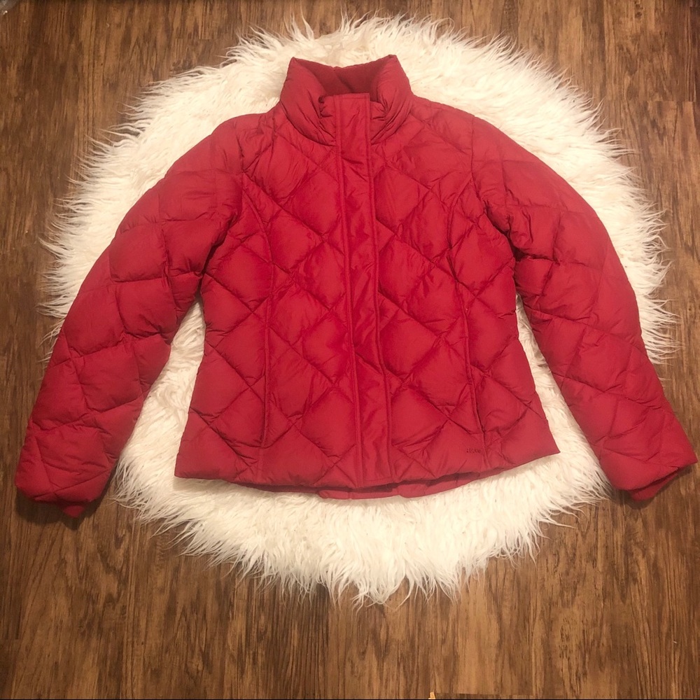 Eddie Bauer Goose Down Jacket Size Large